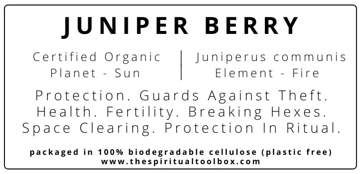 Juniper Berry The Spiritual Toolbox