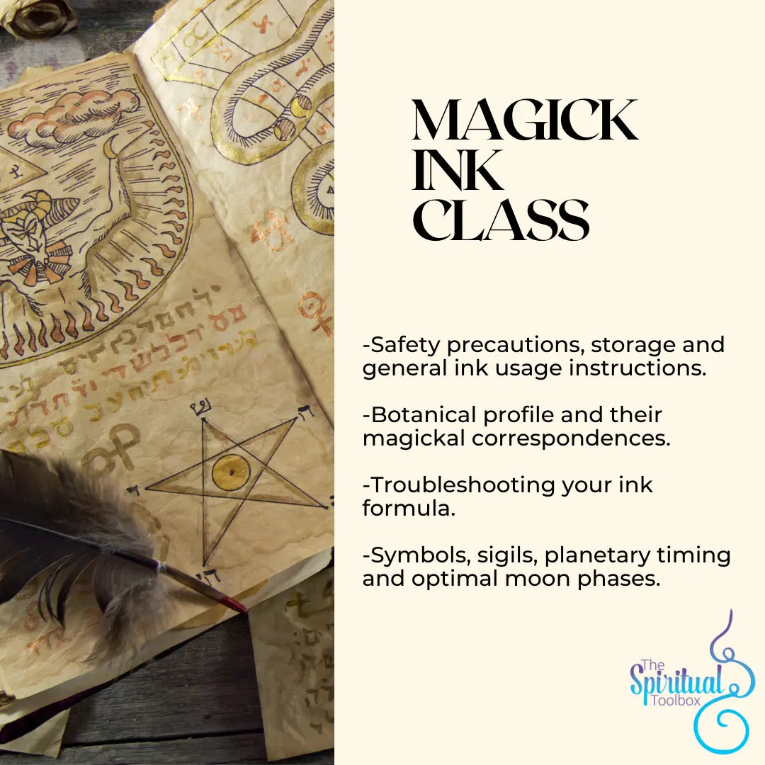 Magick Ink Class The Spiritual Toolbox