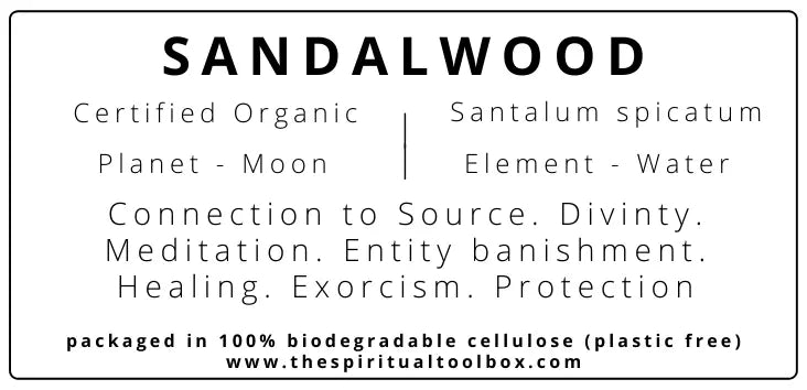 Sandalwood Chips The Spiritual Toolbox