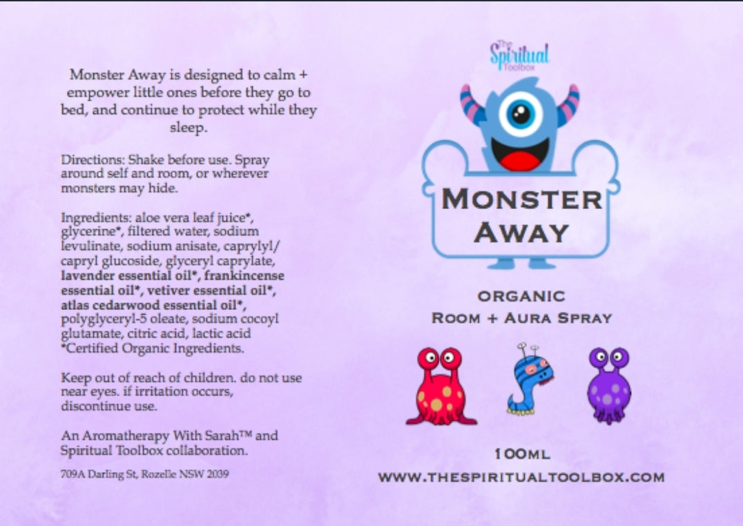 Monster Away Energy | Energy Protection for Kids