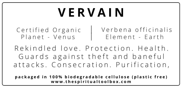 Vervain The Spiritual Toolbox