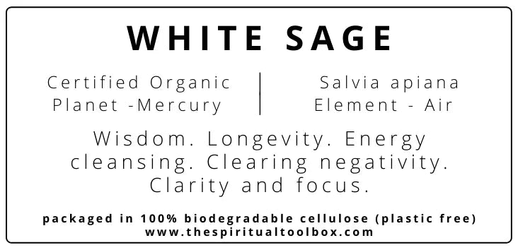 White Sage The Spiritual Toolbox