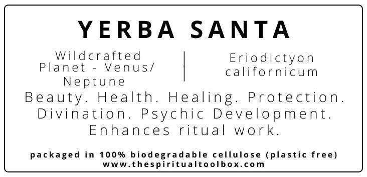 Yerba Santa The Spiritual Toolbox