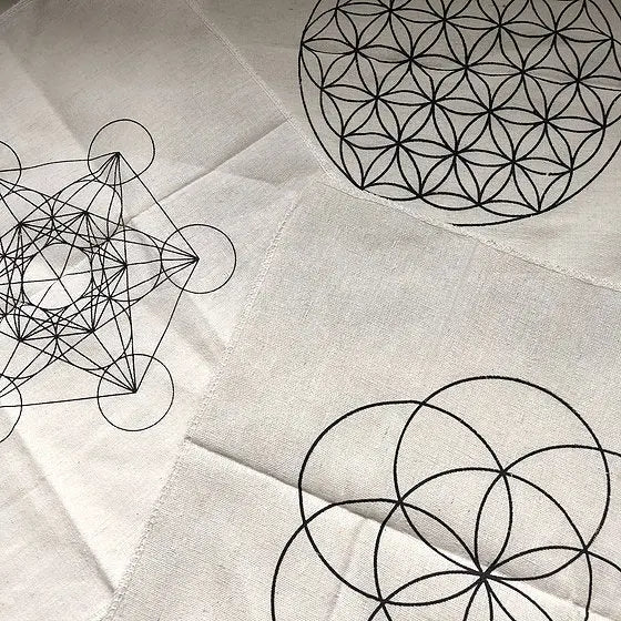 Crystal Gridding Mats The Spiritual Toolbox