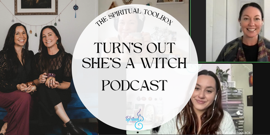 Turns Out She’s A Witch podcast. Explore episodes on astrology, ritual oils, protection, manifestation, and practical witchcraft.