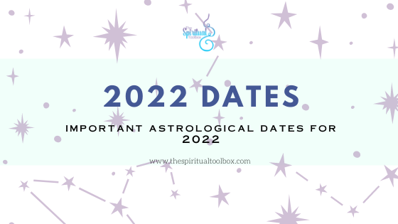Important Dates for 2022