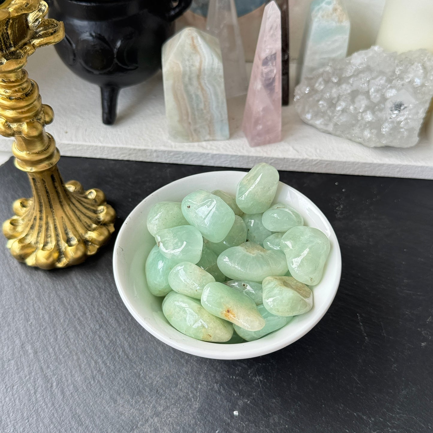 Prehnite Tumbled