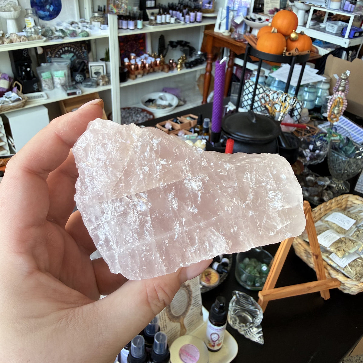 Rose Quartz - Raw Large Chunk