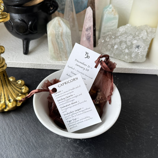 CAPRICORN ZODIAC CRYSTAL KIT
