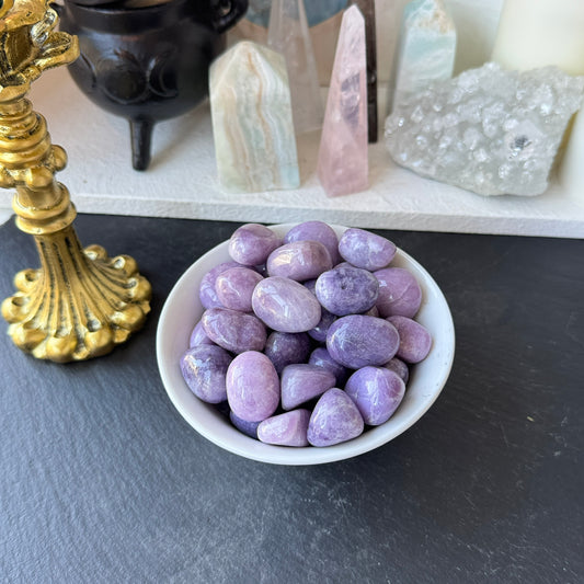Lepidolite Tumbled