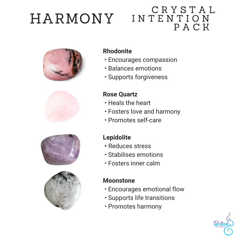 HARMONY | Crystal Intention Pack