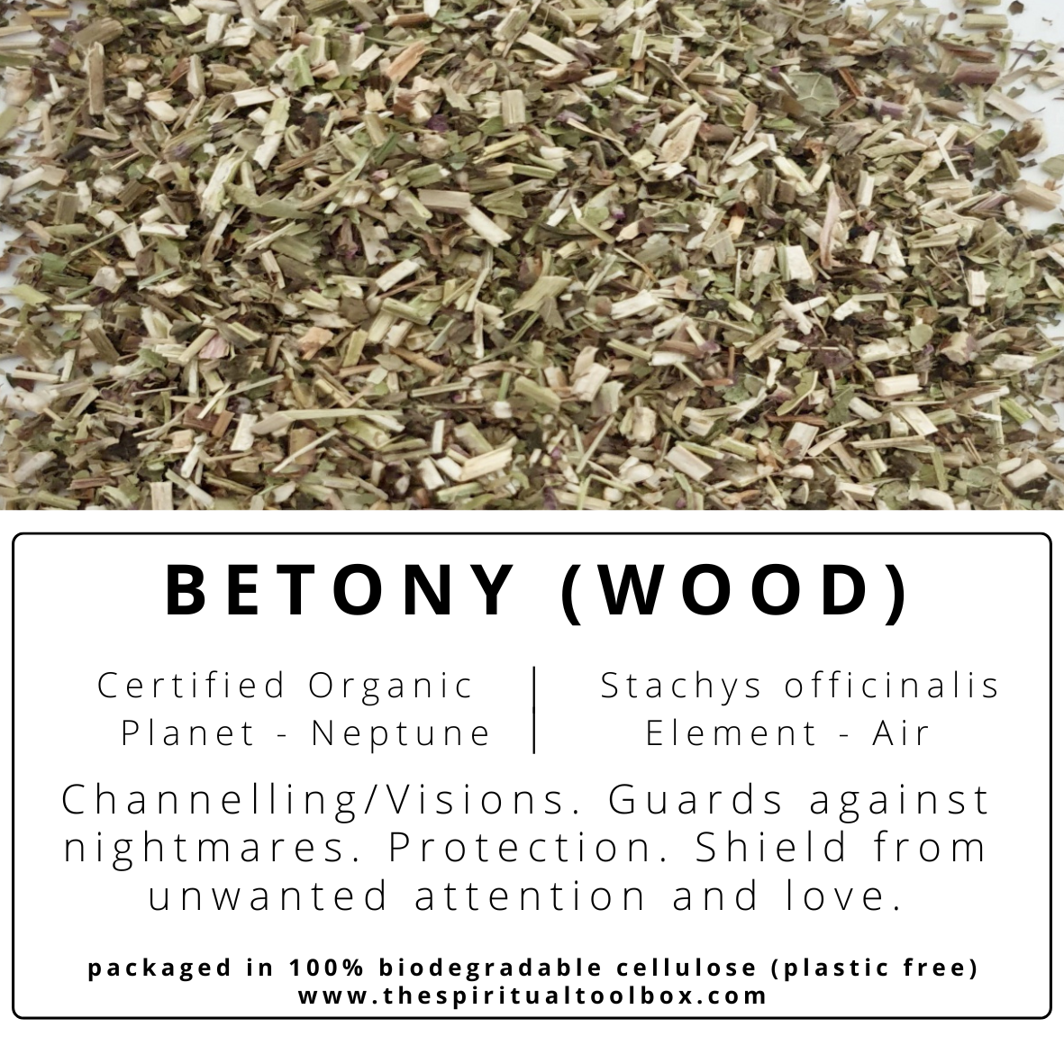 Betony Wood | Protection - Healing - Grounding - Spiritual Clarity