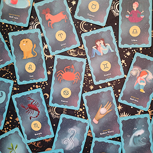 The Junior Astrologer's Oracle Deck and Guidebook: 44 Cards for Budding Mystics