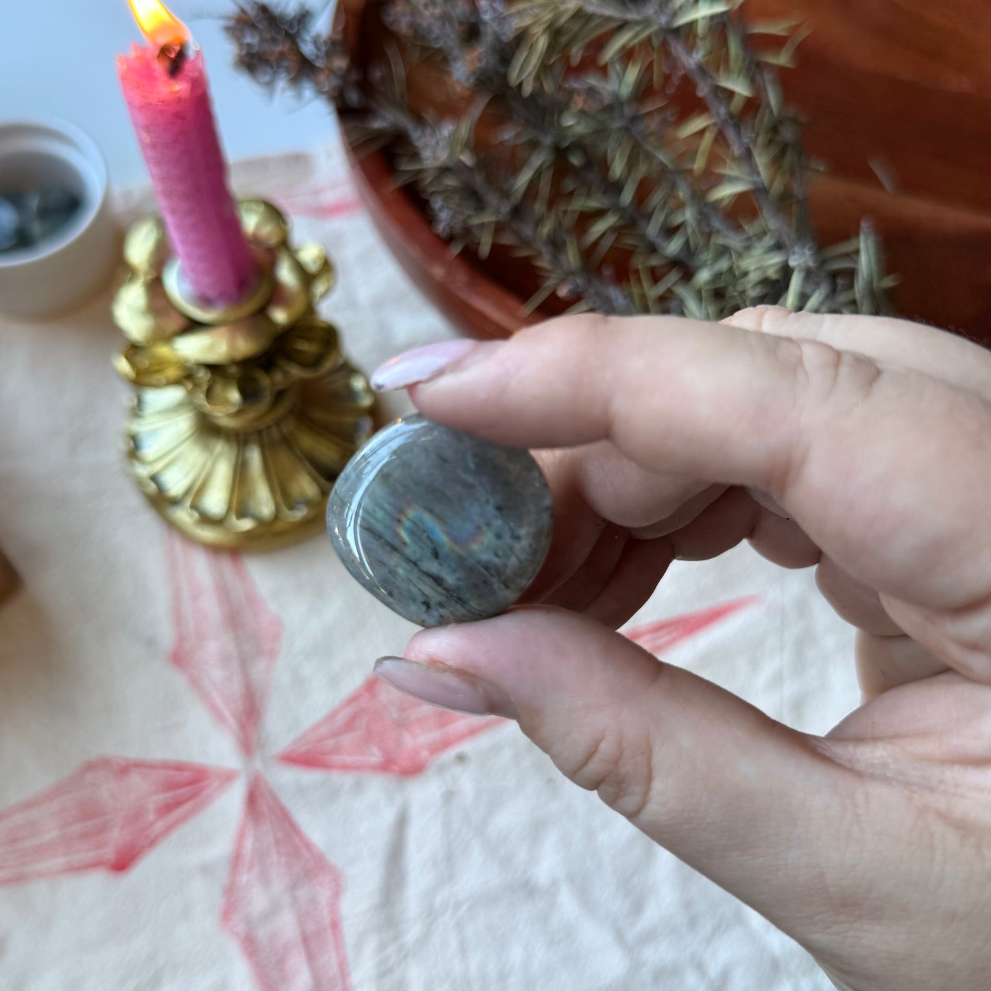 Labradorite - Flat Stone