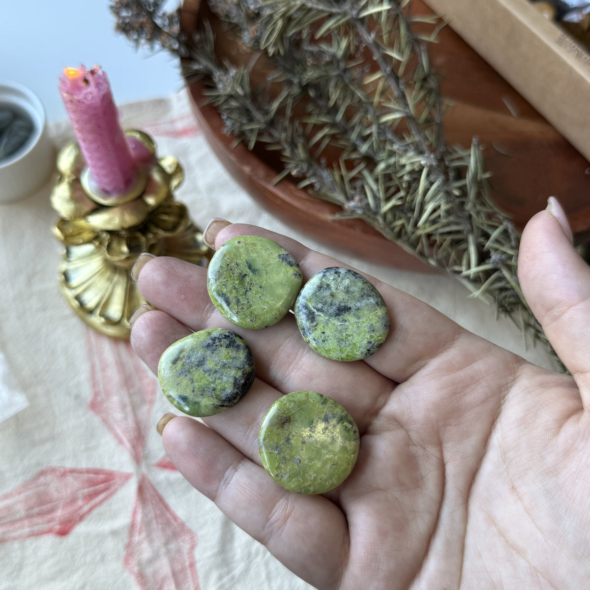 Serpentine - Flat Stone