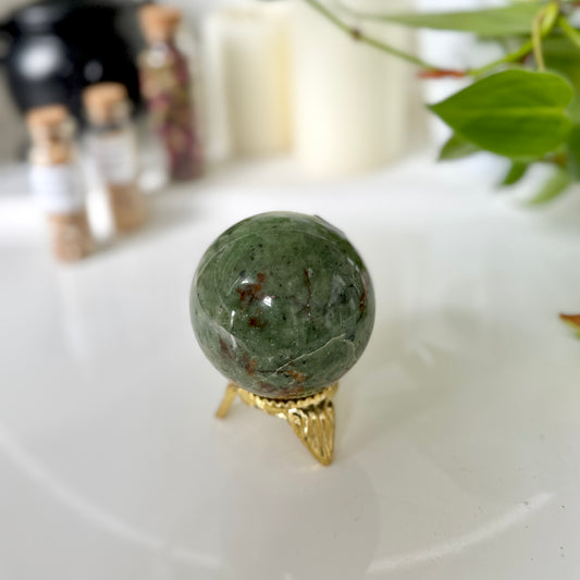 Chrysoprase Sphere