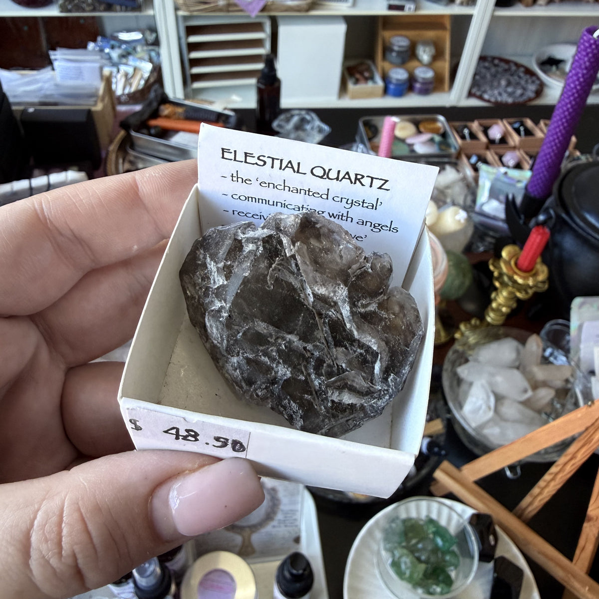 Celestial Quartz - Boxed Specimen