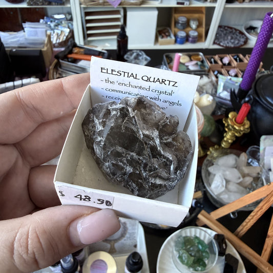 Celestial Quartz - Boxed Specimen