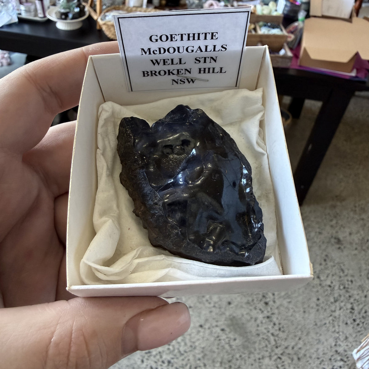 Goethite - Boxed Specimen