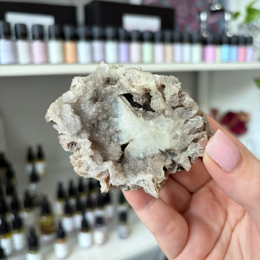 Agate Geode Crystal Specimen | AUS