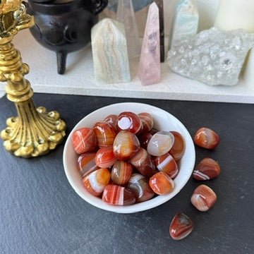 Carnelian Tumbled
