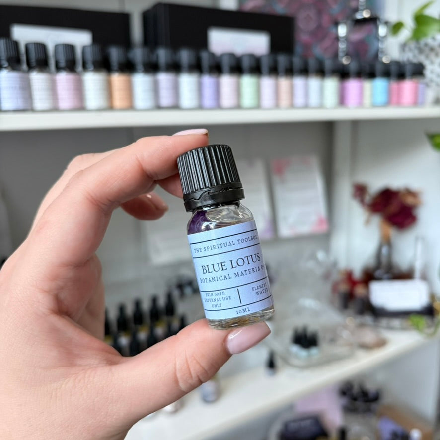 Blue Lotus | Botanical Materia Oil | 10ml | Skin Safe