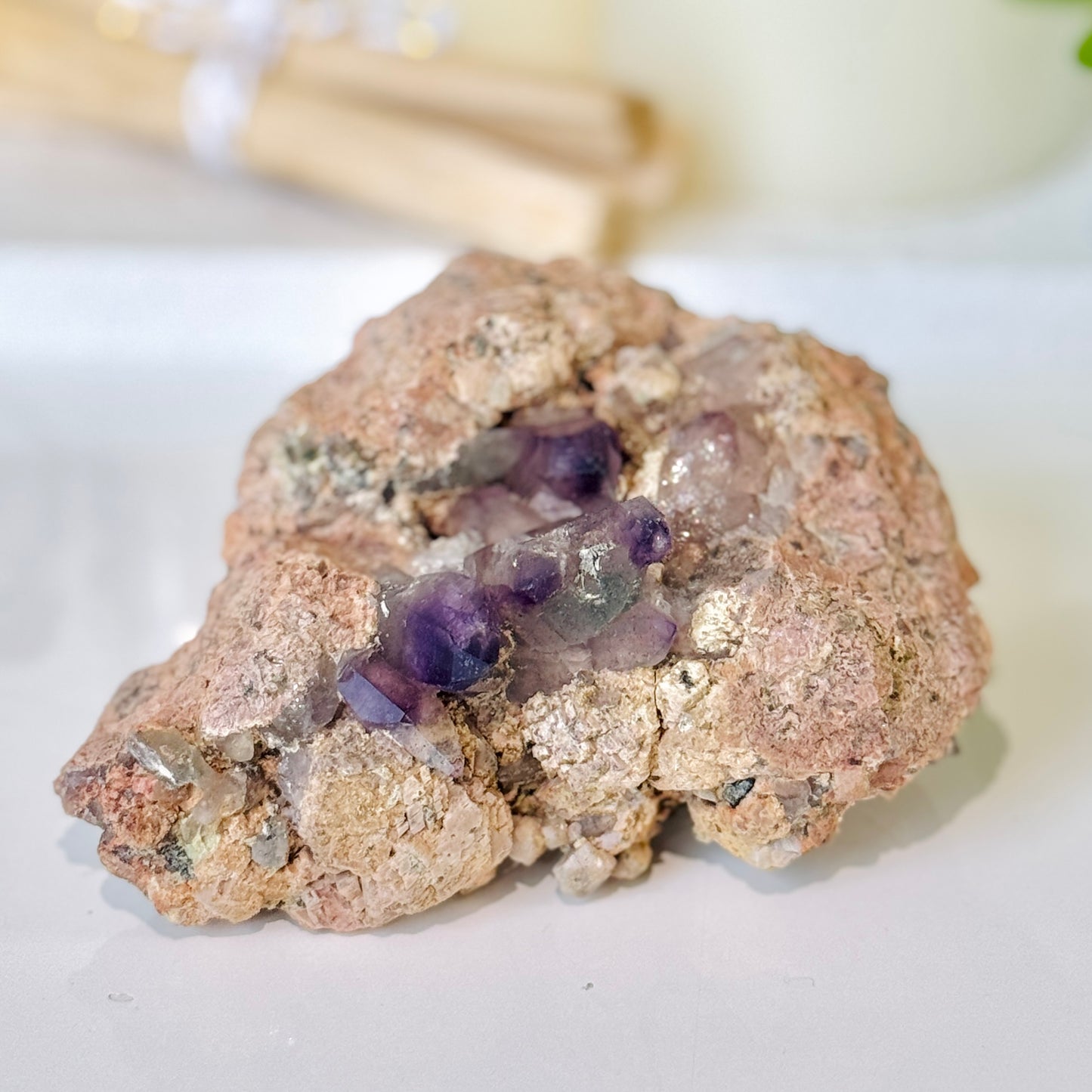 Amethyst Cluster AA022 | Addictions - Protection - Intuition