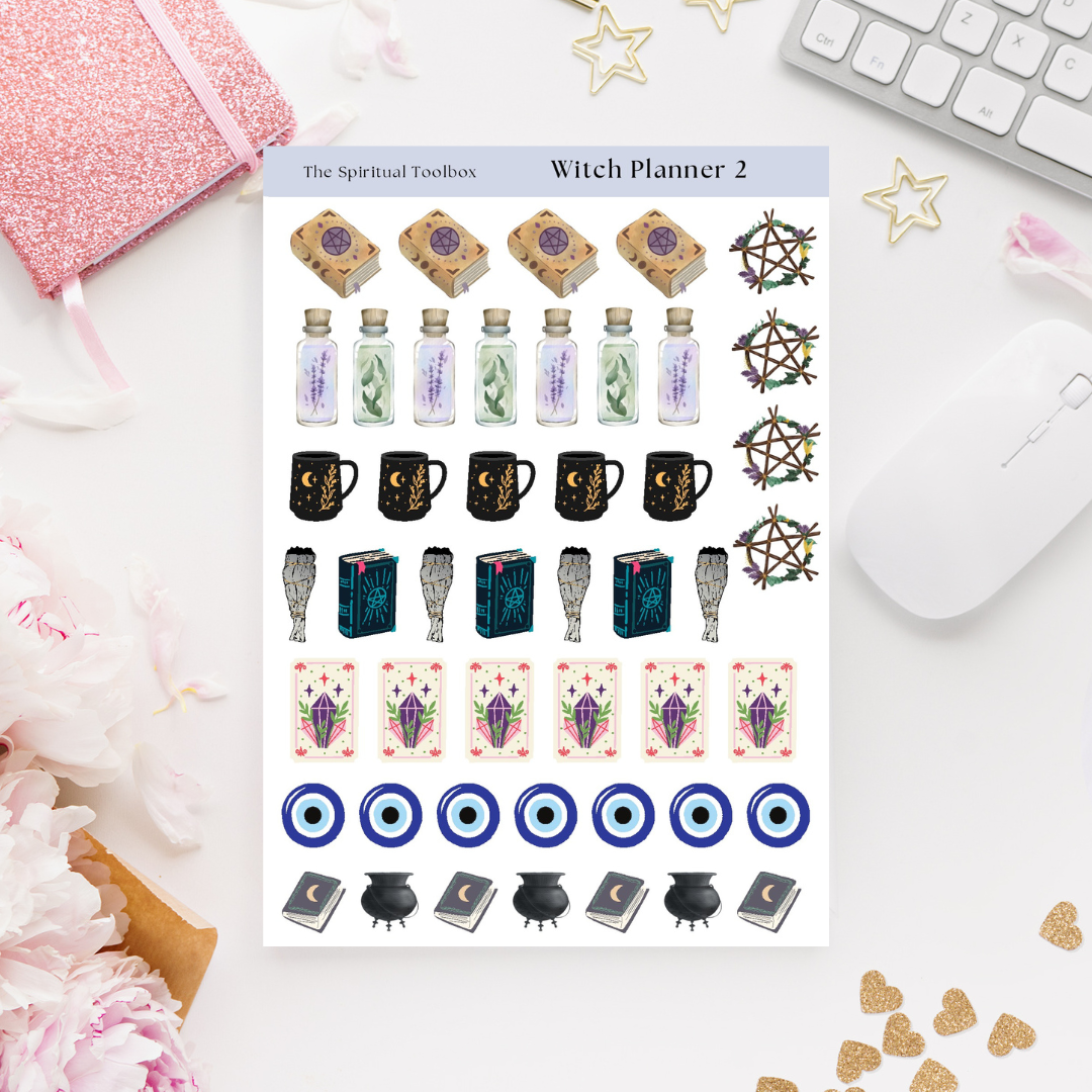 Sticker Sheet | Witchy Planner 2