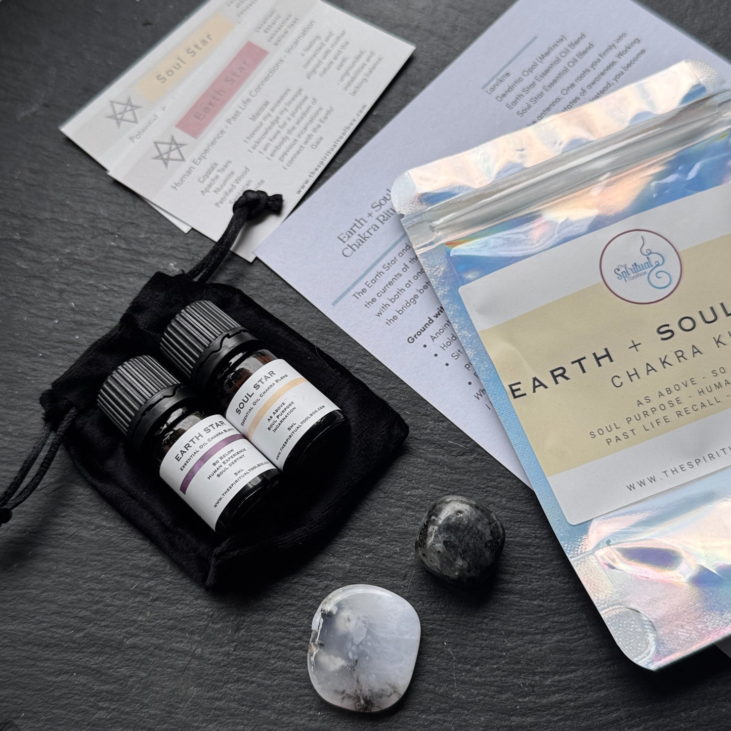 As Above ~ So Below Chakra Kit | Earth Star + Soul Star Chakra