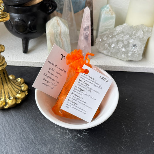ARIES ZODIAC CRYSTAL KIT