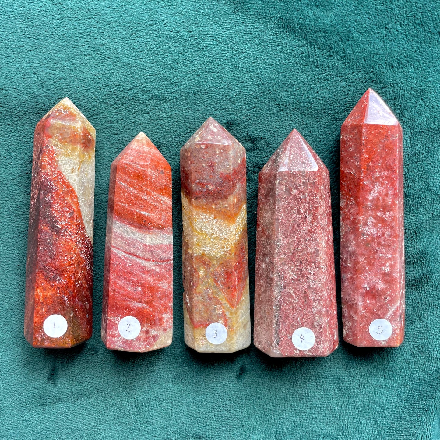 Red Opal Jasper Point