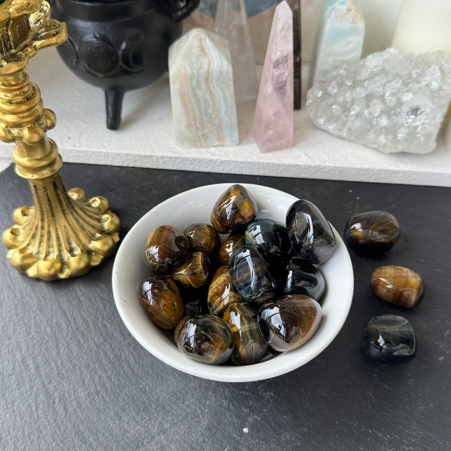 Tiger’s Eye Tumbled