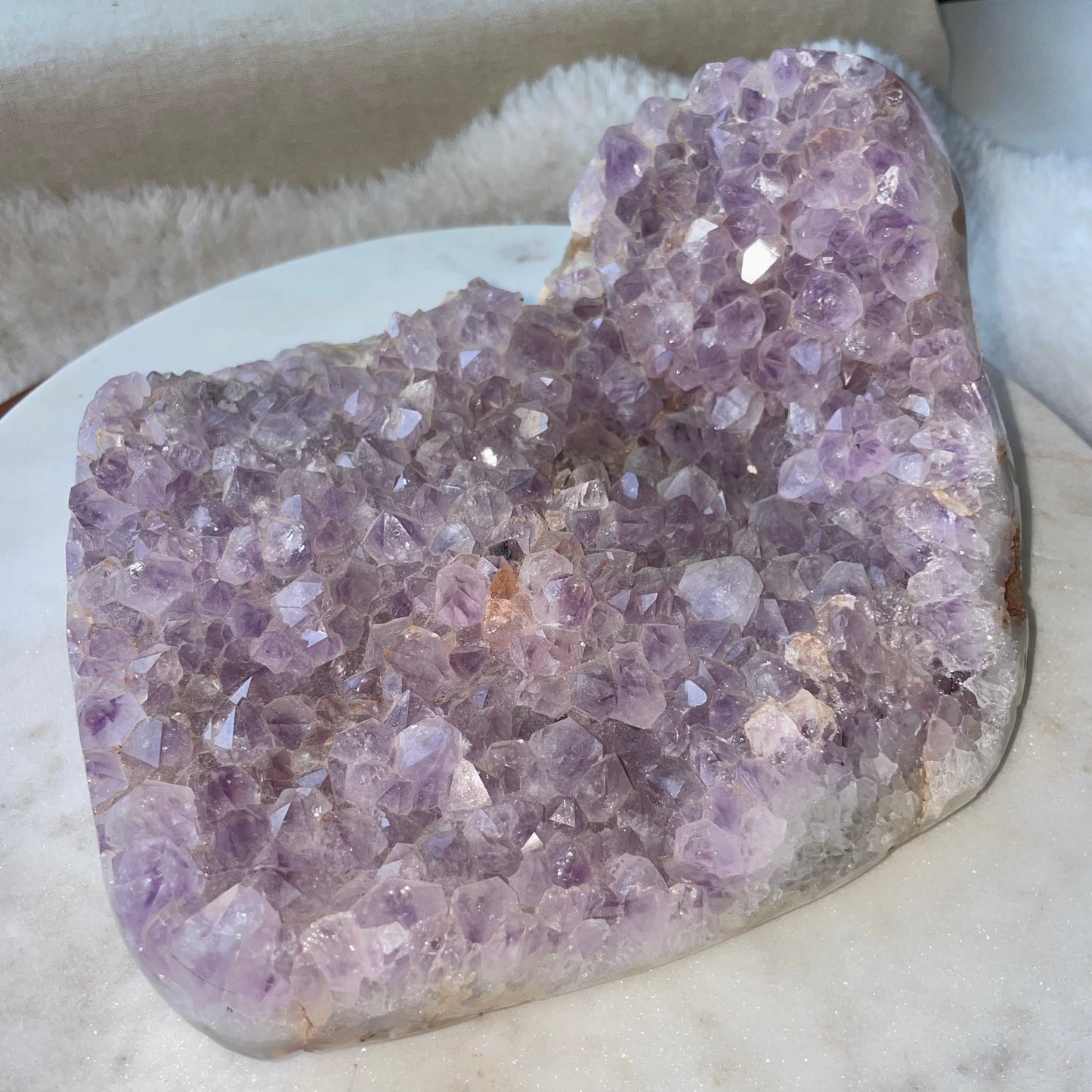 XL Amethyst + Agate Base