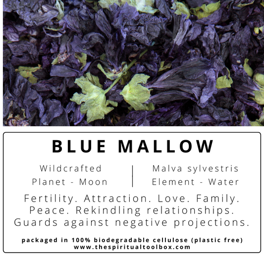 Blue Mallow | Fertility - Love - Attraction - Family