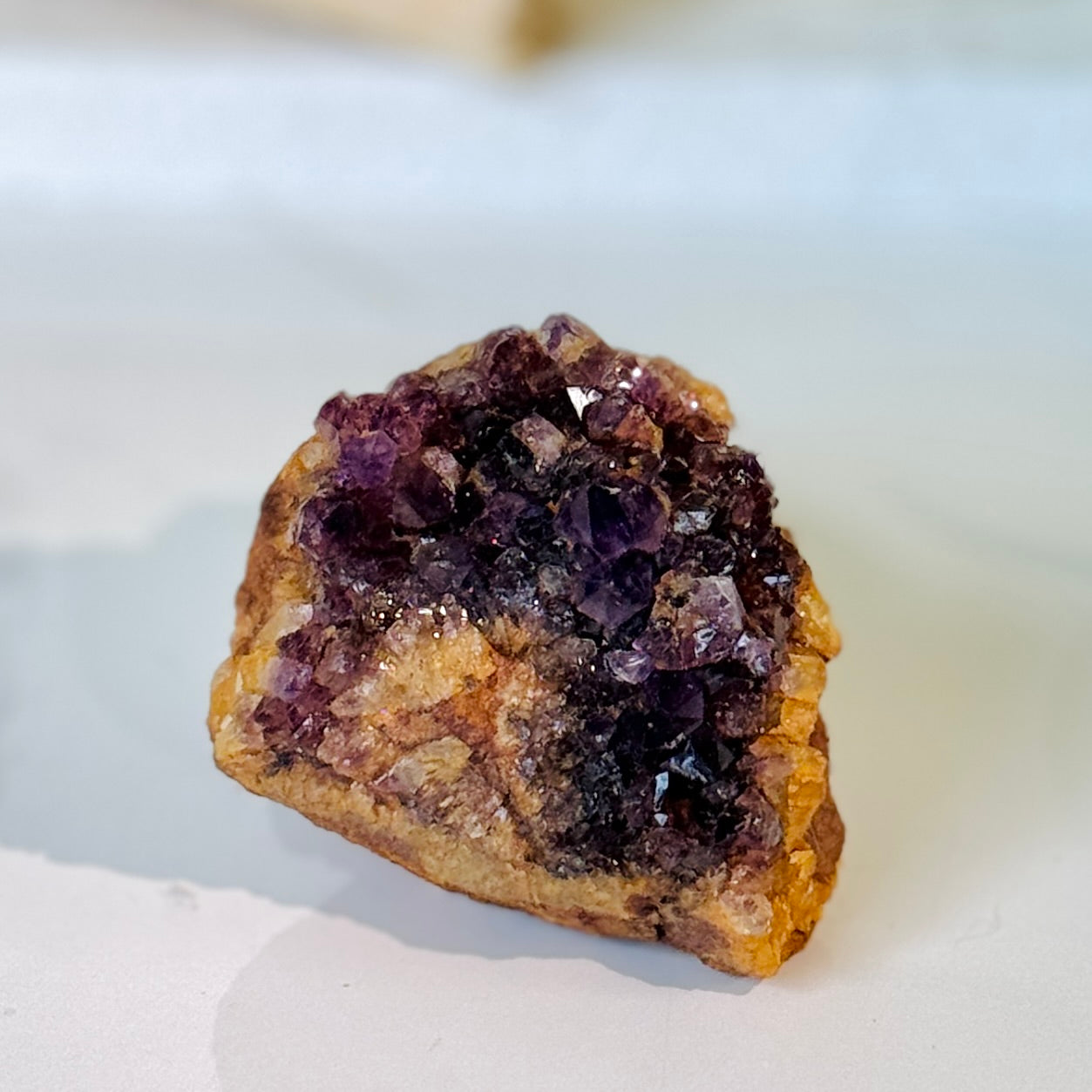 Dark Amethyst Cluster AA014 | Addictions - Protection - Intuition