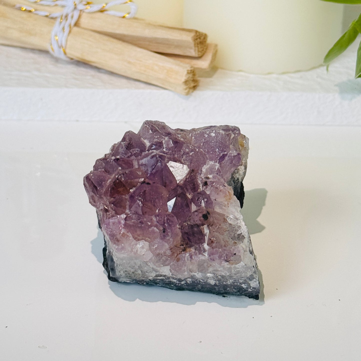 Amethyst Cluster A005 | Addictions - Protection - Intuition