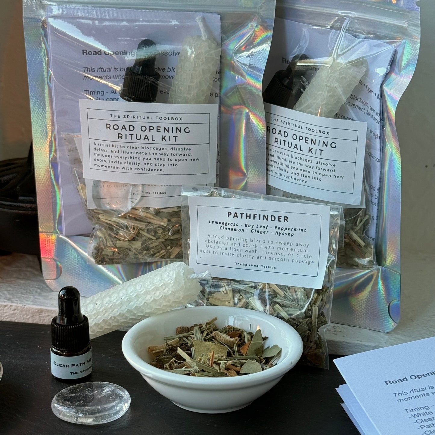 Road Opening Ritual Kit | Dissolve - Open - Movement