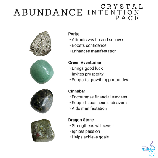 ABUNDANCE | Crystal Intention Pack