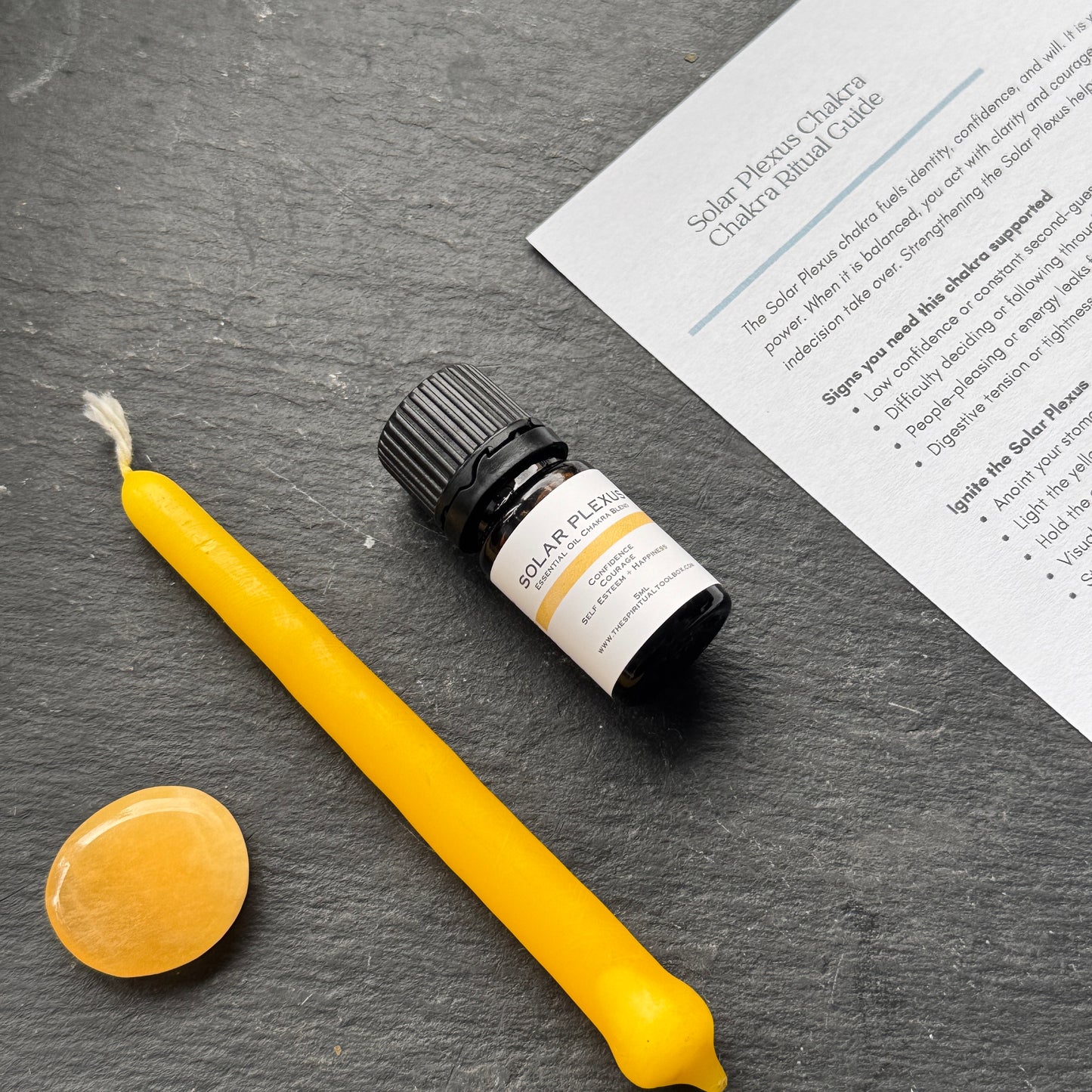 Solar Plexus Chakra Balance Kit