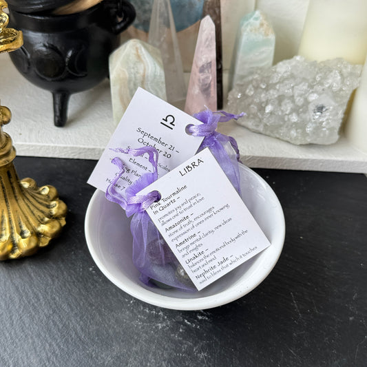 LIBRA ZODIAC CRYSTAL KIT