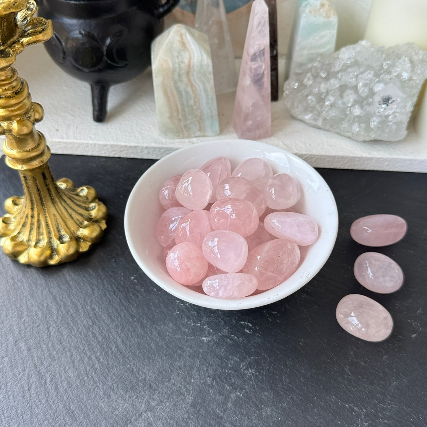 Rose Quartz A Grade Tumbled