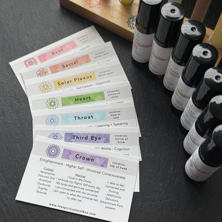 Chakra Essential Oil Roll On | All 7 Blends