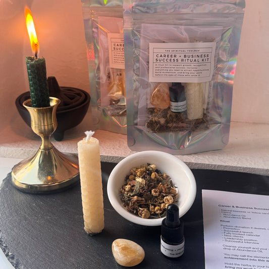 Career + Business Success Ritual Kit | Recognition - Visibility - Achievement
