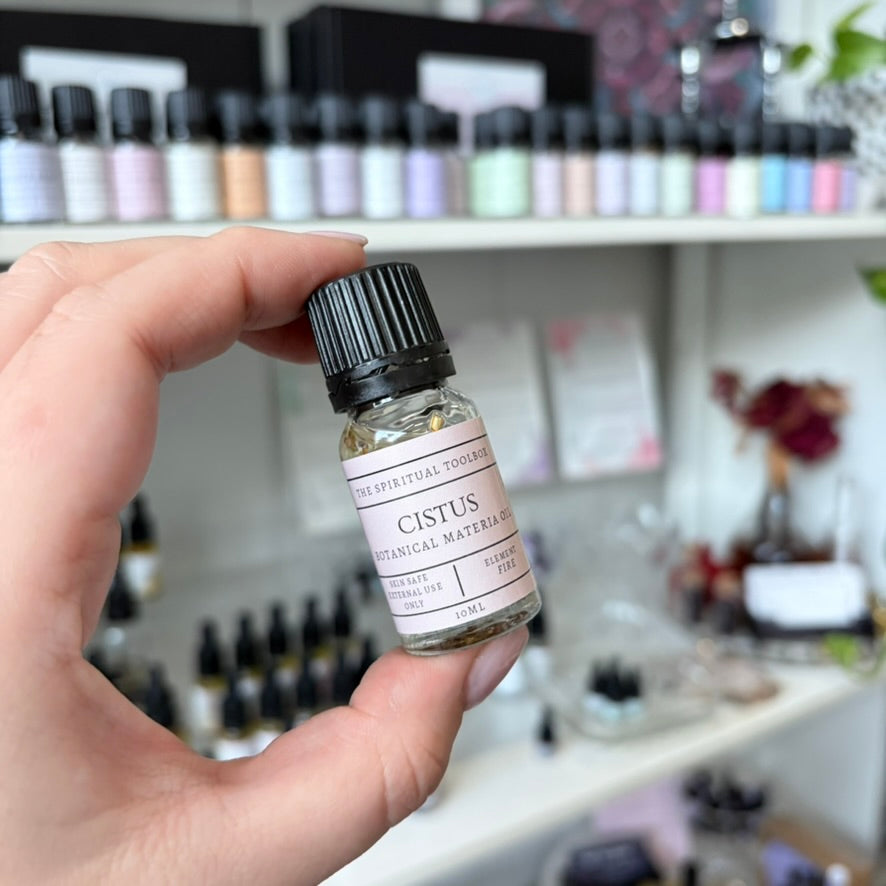 Cistus | Botanical Materia Oil | 10ml | Skin Safe