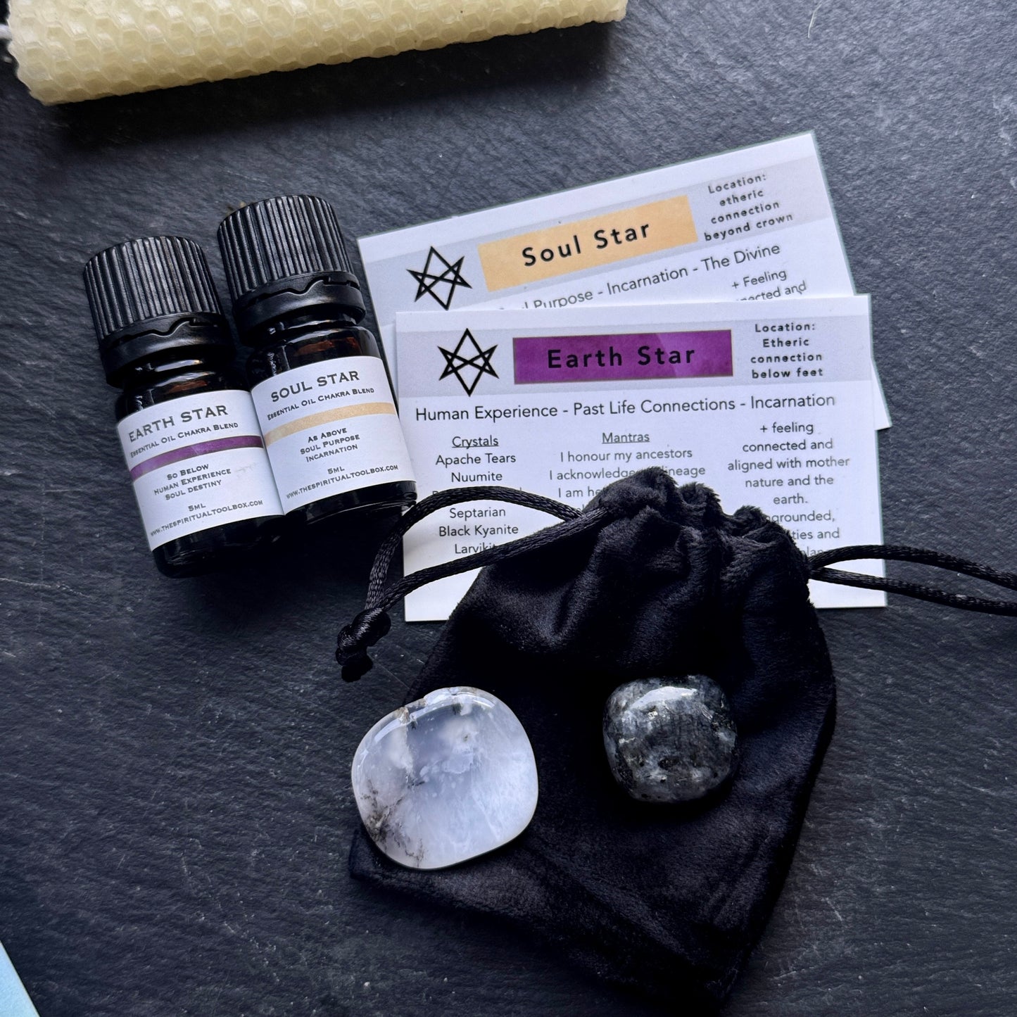 As Above ~ So Below Chakra Kit | Earth Star + Soul Star Chakra