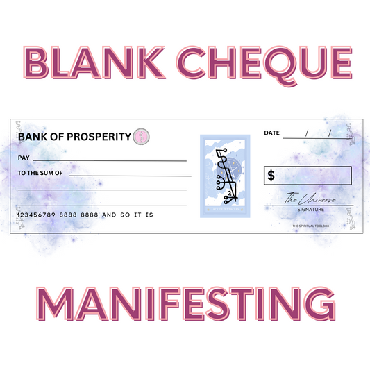 Blank Cheque