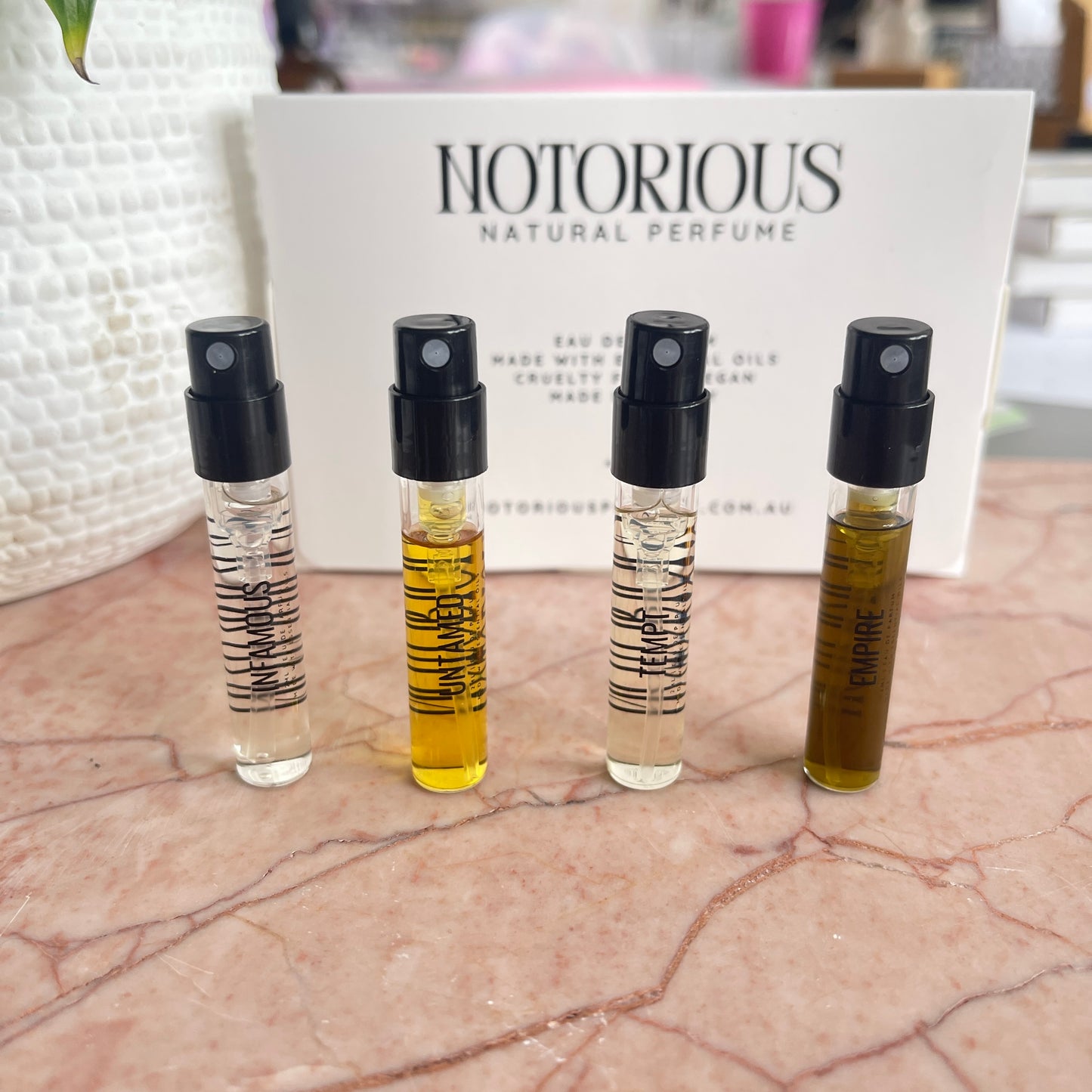 Notorious Natural Perfumes |