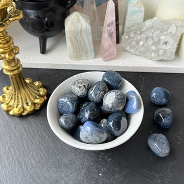 Dumortierite Tumbled