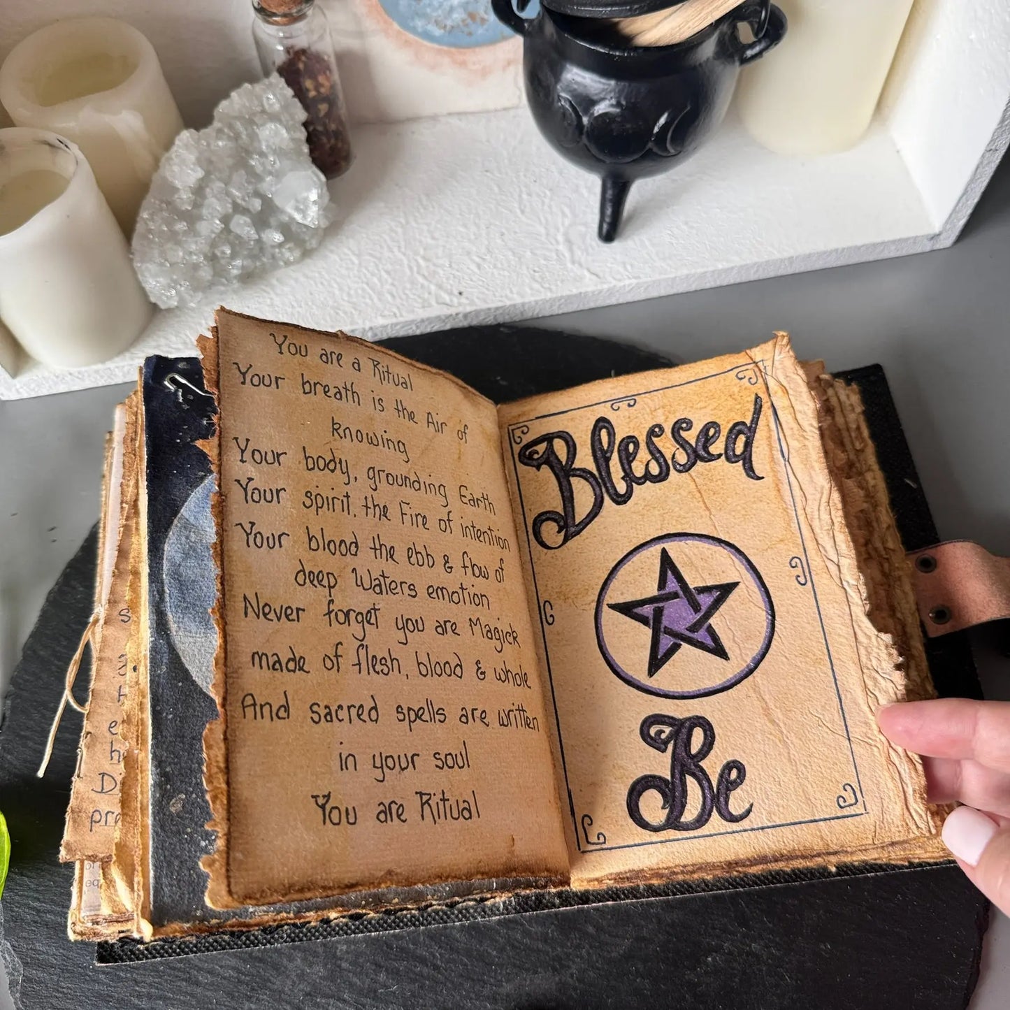 Hand Written Grimoire 03 The Spiritual Toolbox