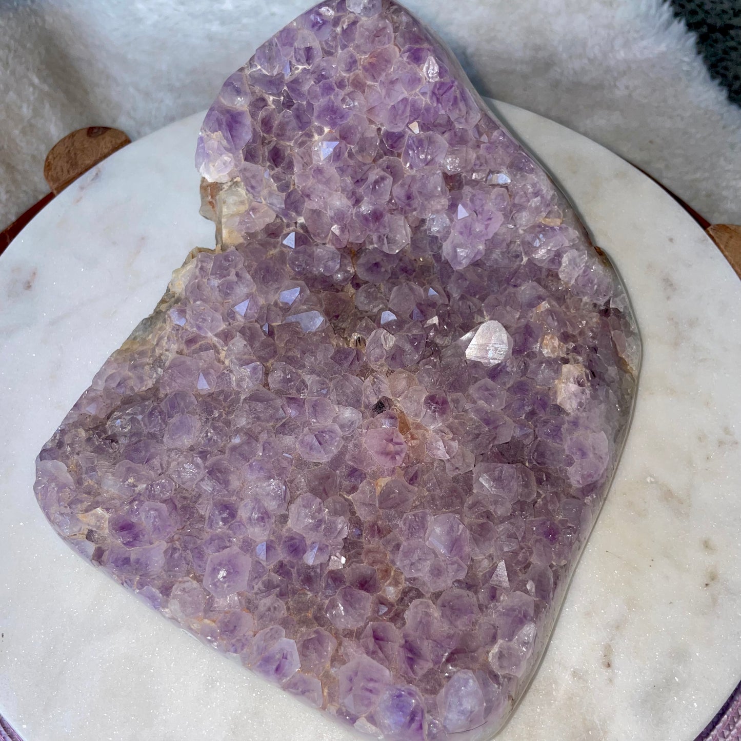 XL Amethyst + Agate Base